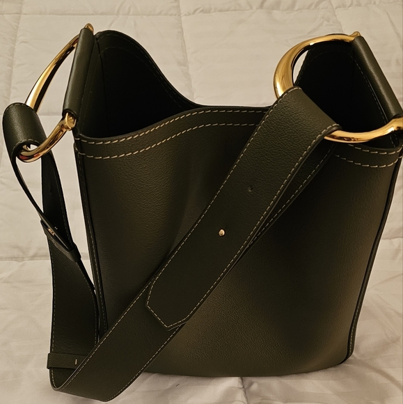 Carolina Herrera Insignia Hobo Large Shoulder Bag - Picture 2 of 8